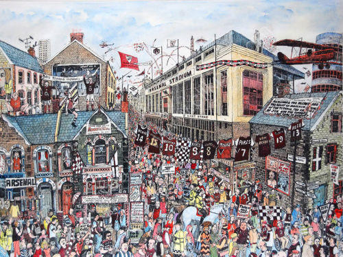 The Gunners' last game at Highbury